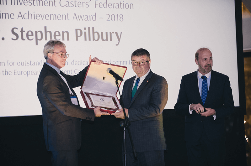 2018 EICF Lifetime Achievement Award - Pilbury